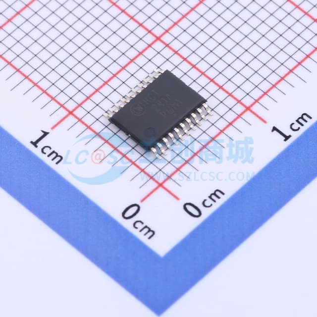 具有LSTTL兼容输入的八通道三态同相缓冲器/线路驱动器/线路接收器实物图