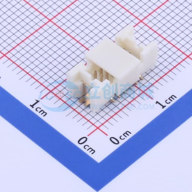 2x6P 间距:1.25mm 立贴实物图