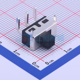 柄长4mm 弯插双档 滑动开关 【拨动】缩略图