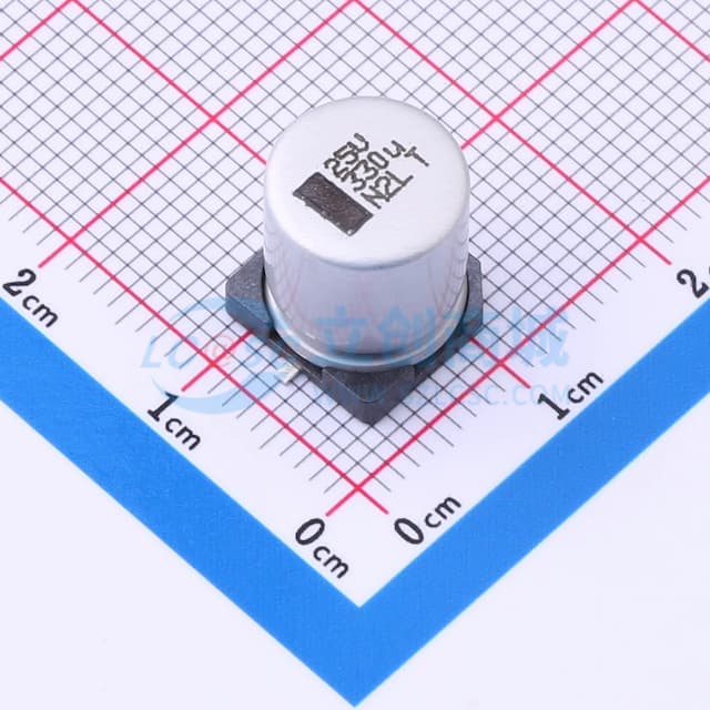 330uF ±20% 25V实物图