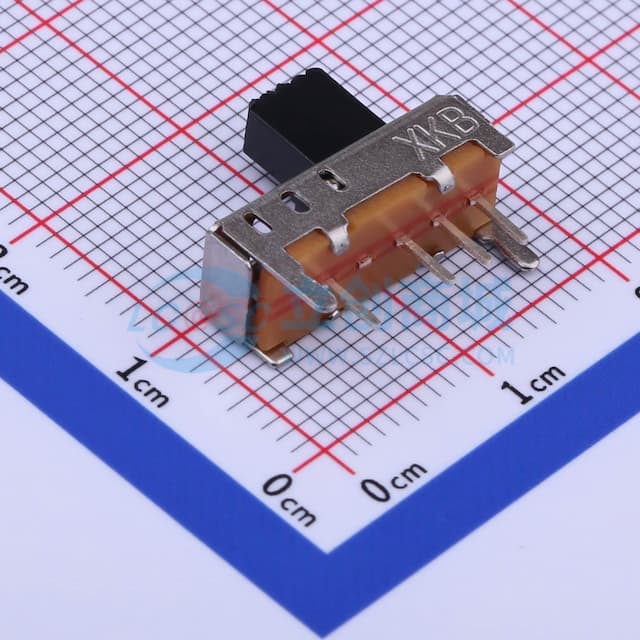 拨动开关 SS13E05L6玻珠 耐高温盐雾24小时绝缘油 【插件】实物图