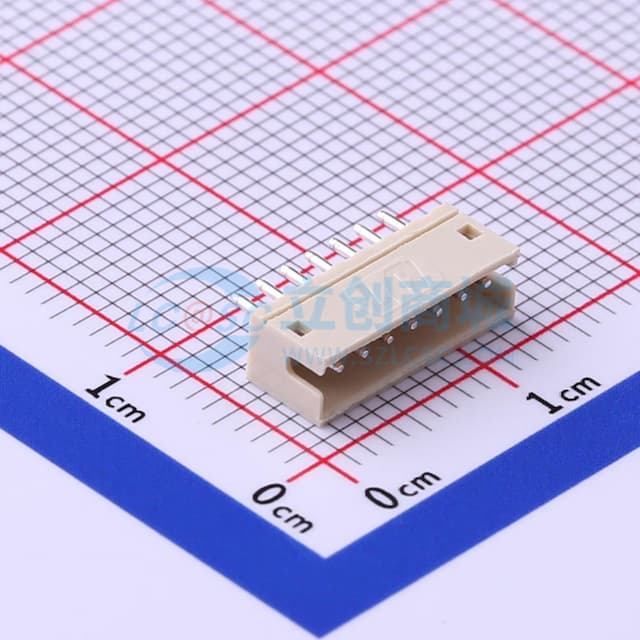1x7P 间距:1.5mm 直插 【插件】实物图