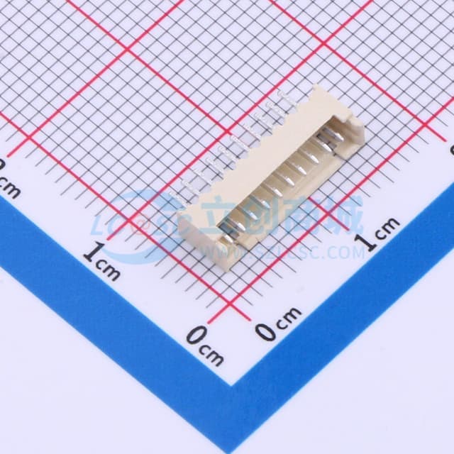 【插件】1x10P 间距:1.25mm 直插实物图