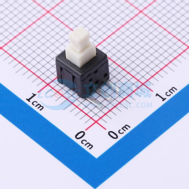 卧式高头自锁,CH=2.9mm无柱,行程1.0mm,按动力180gf实物图