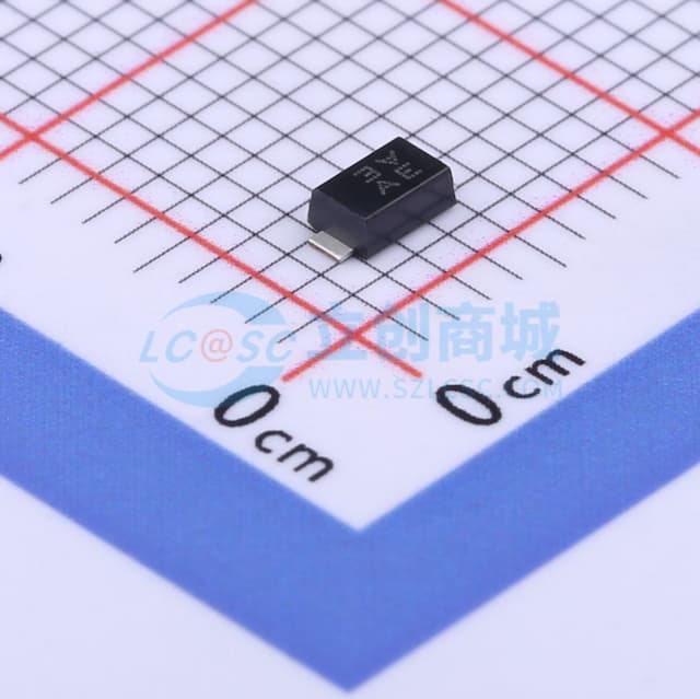 双向TVS 5V截止 峰值浪涌电流：21.8A实物图