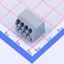 1x4P 3.5mm 每排P数:4 排数:1 【弹簧】缩略图