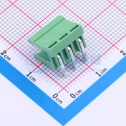 绿色 1x3P 3.96mm 排数:1 每排P数:3【插件】缩略图