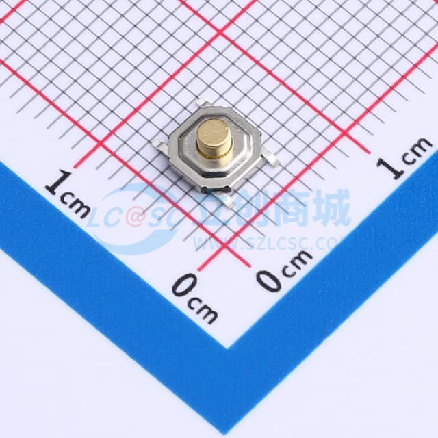 5.2*5.2*2.5mm 立贴 轻触开关实物图