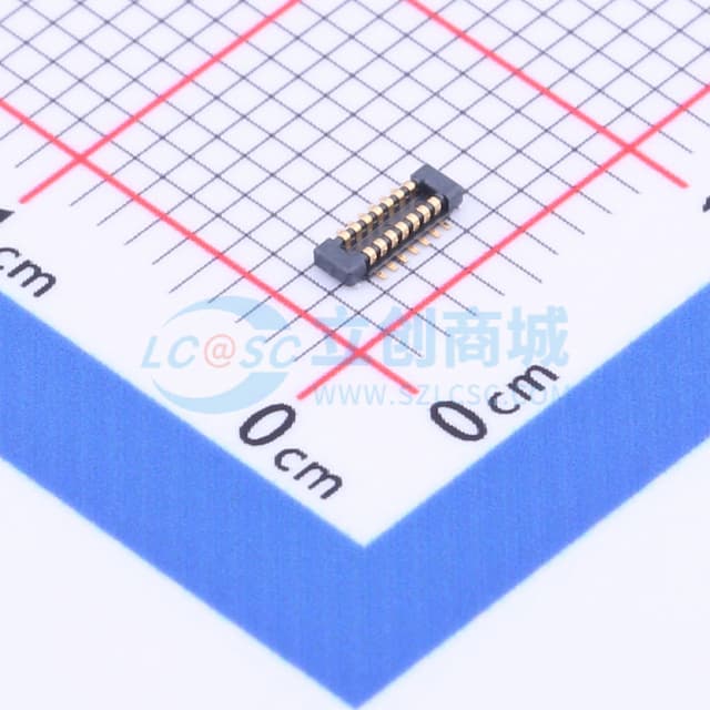 间距:0.4mm PIN:14P 公 立贴实物图
