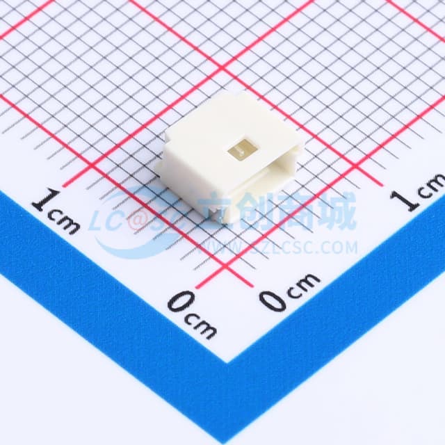 1x4P 间距:1mm 卧贴实物图
