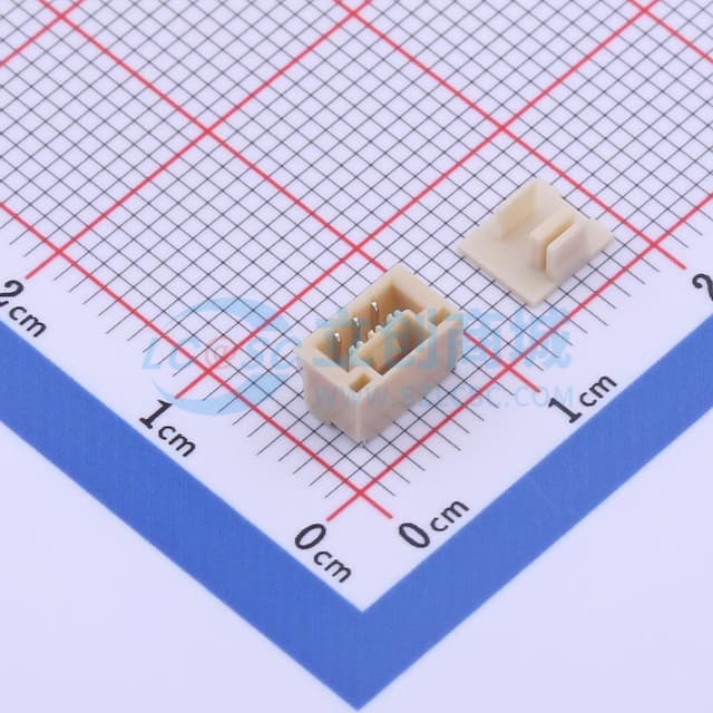 1x3P 间距:1.25mm 立贴实物图