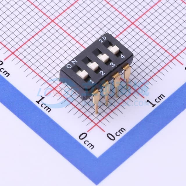 拨码开关 (间距2.54mm)实物图