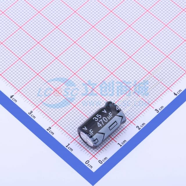 470uF ±20% 35V实物图