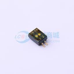 1.27mm 2位贴片拨码开关(S脚)缩略图