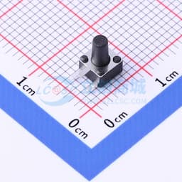 4.5*4.5*7H-J 260gf 铜盖边三脚【插件】缩略图