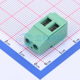 5.08mm 1x2P 排数:1 每排P数:2 直插 【螺钉】缩略图