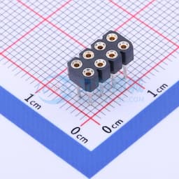 间距:2.54mm 2x4P 直插 【插件】缩略图