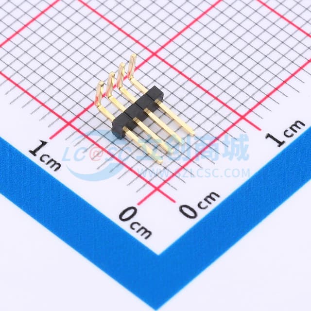 1x4P 间距:1.27mm 方针实物图