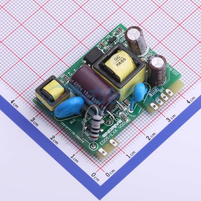 5W AC-DC模块电源实物图