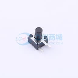 4.5*4.5*6mm 卧插 轻触开关【插件】缩略图