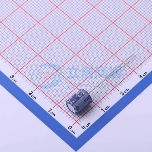 100uF ±20% 35V实物图