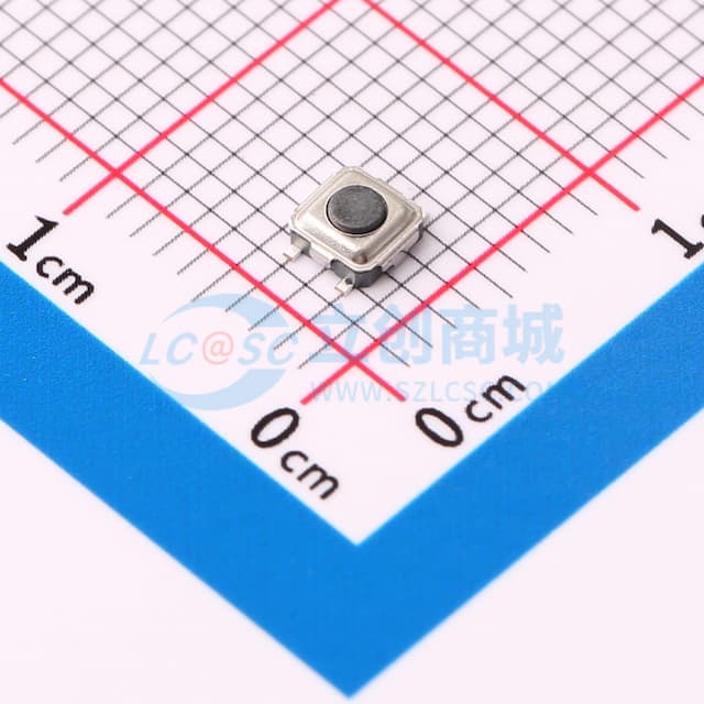 3.1*3.1*1.5mm 立贴 轻触开关实物图