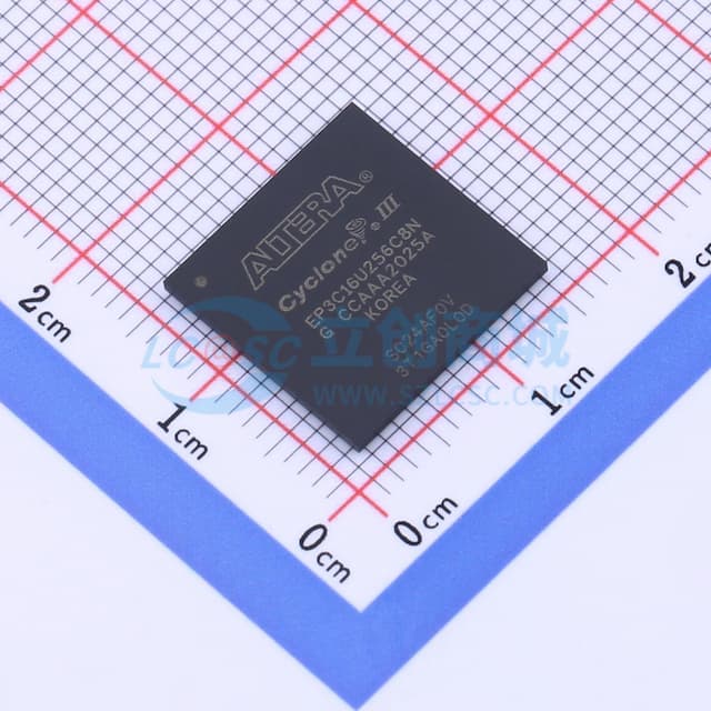 EP3C16U256C8N实物图