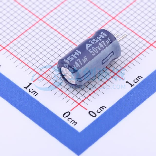 47uF ±20% 50V实物图