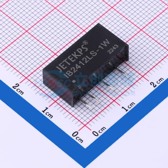 1W SIP封装单路输出DC-DC模块电源实物图