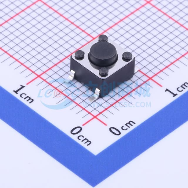 6*6*4.5mm 立贴 轻触开关实物图