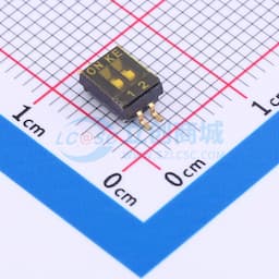 1.27mm 2位贴片拨码开关(S脚)缩略图