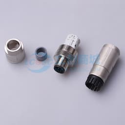 4件套 总线系统连接器，插头，直型，4 针，M12 屏蔽，D 编码，以太网缩略图