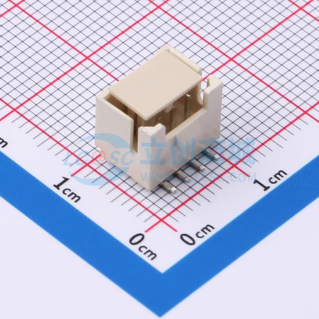 2x4P 间距:2mm 立贴实物图