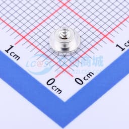 雄和远景，电路板表贴圆螺母柱，M2Xφ5.56X1+1.53，铜镀锡，编带装缩略图