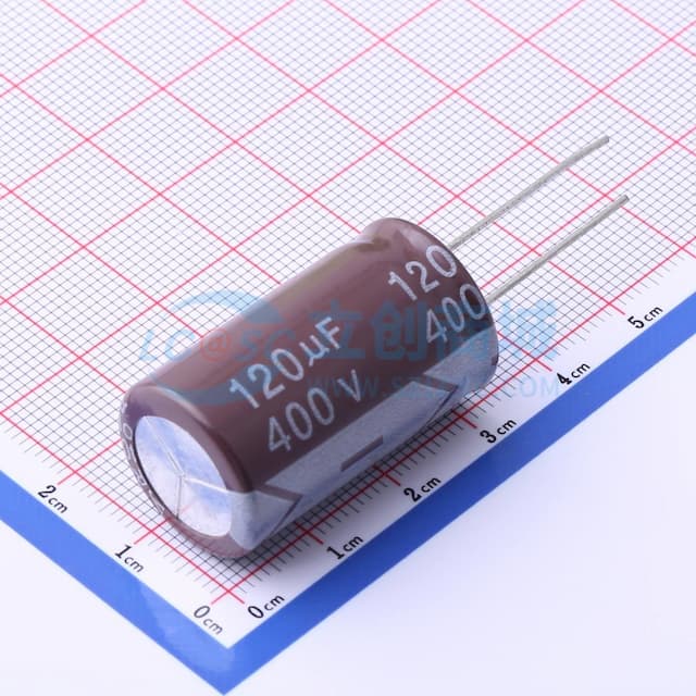 120uF ±20% 400V实物图
