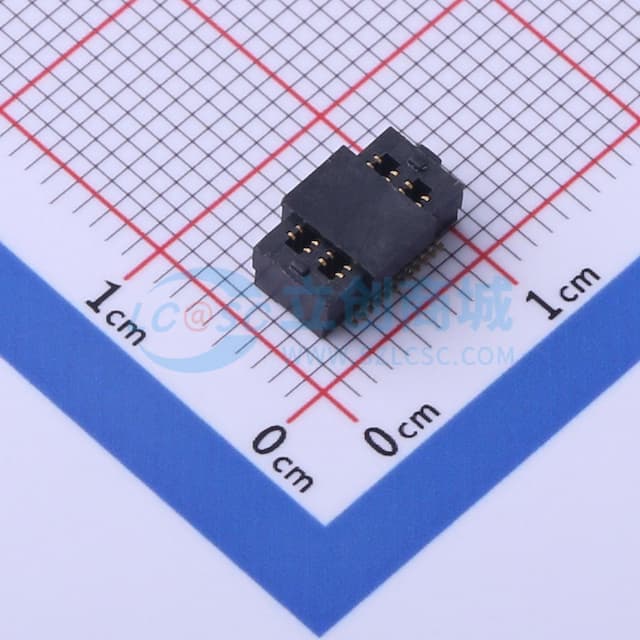 间距:0.5mm PIN:24P 母 立贴实物图