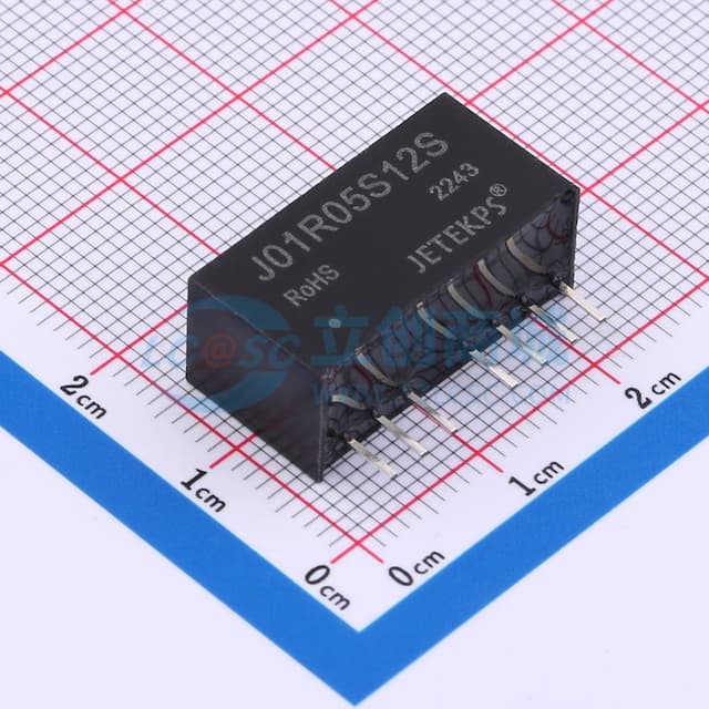DC-DC模块电源，1W，SIP封装实物图