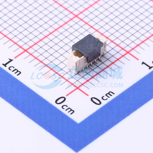 1x5P 间距:0.8mm 立贴实物图