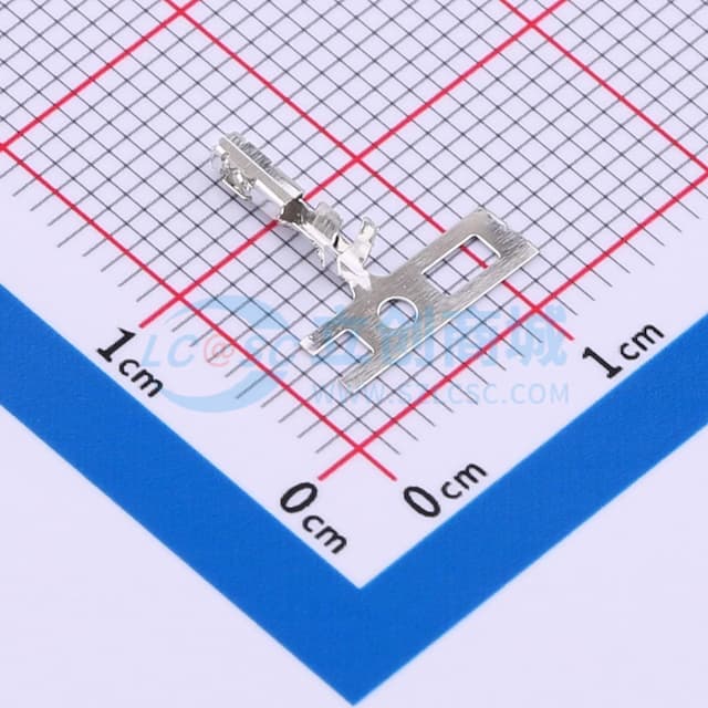 2.00mm 间距压接端子实物图