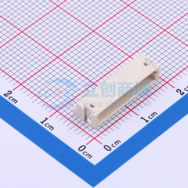 1x10P 间距:1.5mm 卧贴 系列:ZH实物图