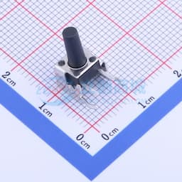 6*6*12mm 卧插 轻触开关 【插件】缩略图