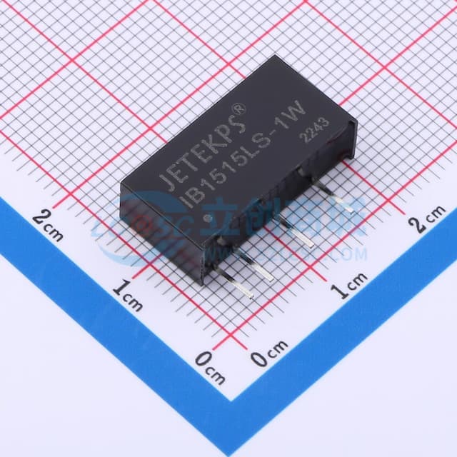 1W，SIP封装DC-DC模块电源实物图