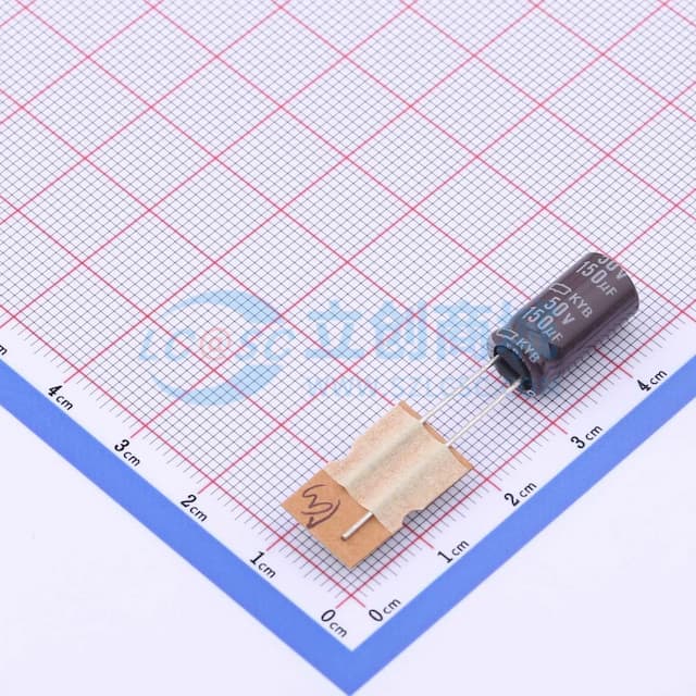 150uF ±20% 50V实物图