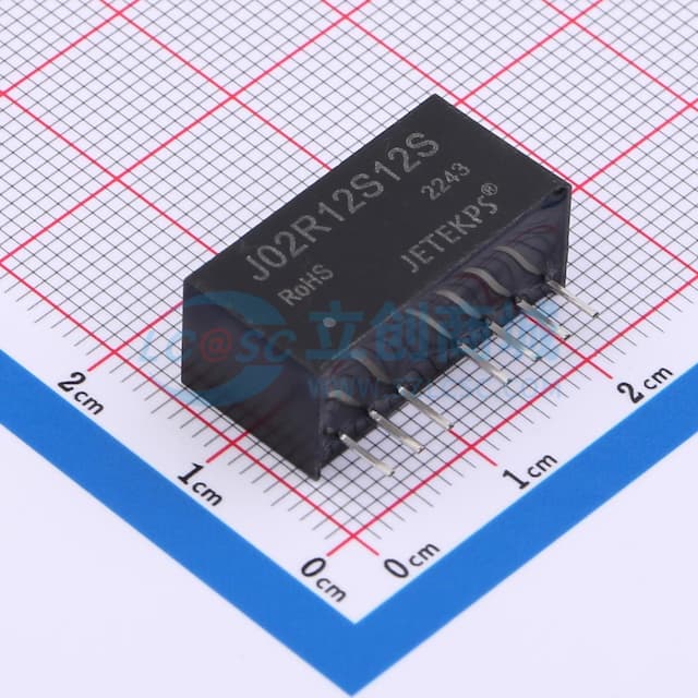 DC-DC模块电源2W，SIP封装实物图