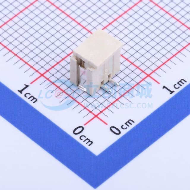 1x2P 间距:1.5mm 立贴 系列:ZH实物图