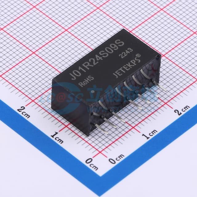 DC-DC模块电源，1W，SIP封装实物图