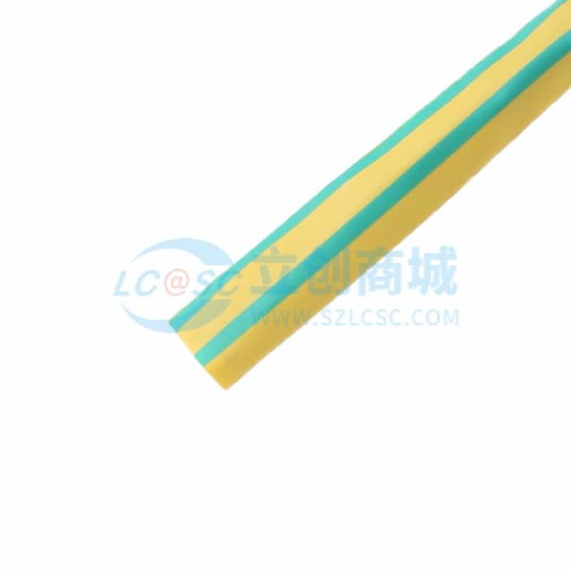 [一整盒100米] DELIXI(德力西) 热缩管 12mm 黄绿 RSG12SD实物图