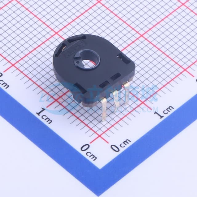旋转型电阻式位置传感器 【插件】实物图