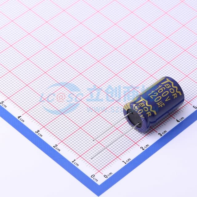 120uF ±20% 160V实物图
