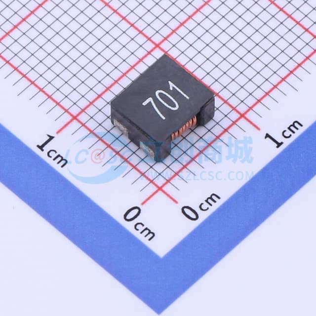 两路 贴片共模滤波器 阻抗700Ω@100MHz实物图
